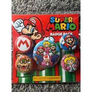 Super Mario Badge Pack